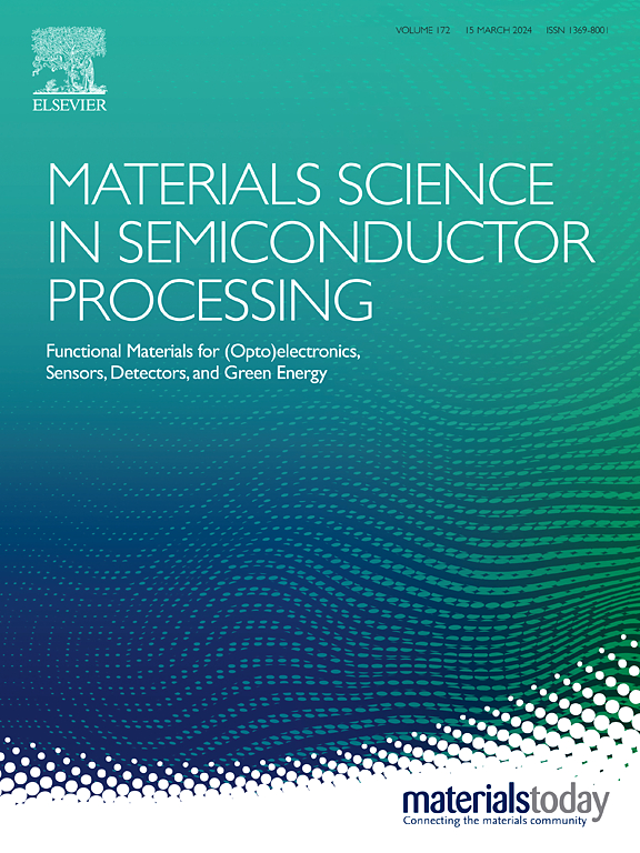 Go to journal home page - Materials Science in Semiconductor Processing